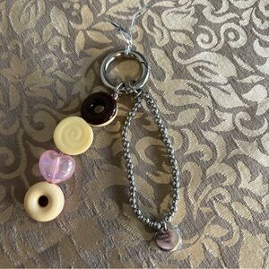 Authentic Laneige Donut Keychain  Rare